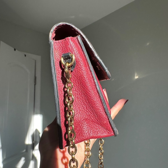 Louis Vuitton Vavin Chain Wallet Damier Ebene Bordeaux - Picture 3 of 14